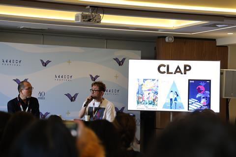 Ryota FUJITSU (Anime Critic), Ryoichiro MATSUO (Producer, Clap Animation Studio)